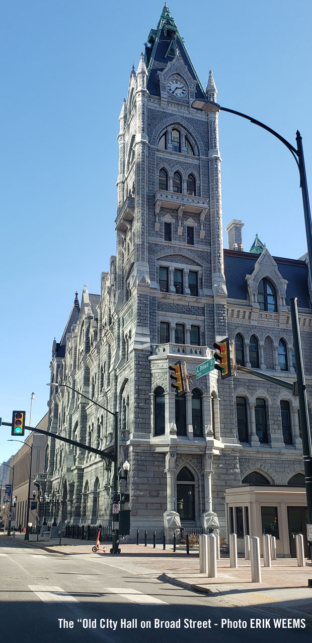 The Old City Hall on Broad Street The Old City Hall on Broad Street