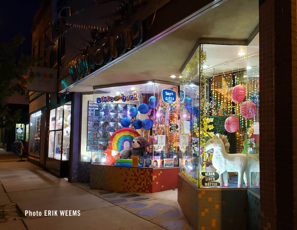 Carytown at night Mirth World Carytown at night Mirth World